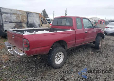 1998 Toyota Tacoma Base V6 from USA, damaged, VIN 4TAWN72N3WZ007750